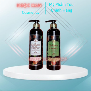 Dầu Gội Xả Collagen Essence - Kích Thích Mọc Tóc Mẫu Mới Nhất 2021 ( Chai 800ML*2)