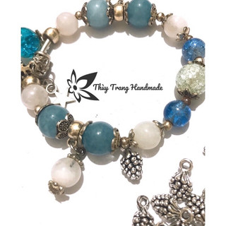 Charm Trái thông xinh xắn trang trí vòng tay, trang sức handmade