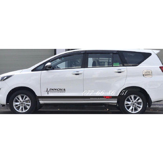 Tem dán sườn xe innova. tem dán chân xe innova