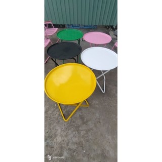 Bàn tròn xếp Sắt đủ màu