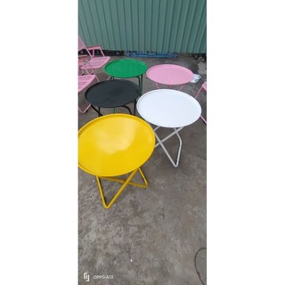 Bàn tròn xếp Sắt đủ màu