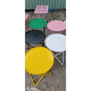 Bàn tròn xếp Sắt đủ màu