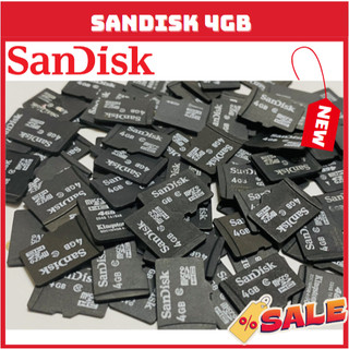 Thẻ nhớ microSD Sandisk 4GB Cho Máy Ảnh Digicam, Điện Thoại Cổ, Loa Nghe Nhạc - Hàng Mới