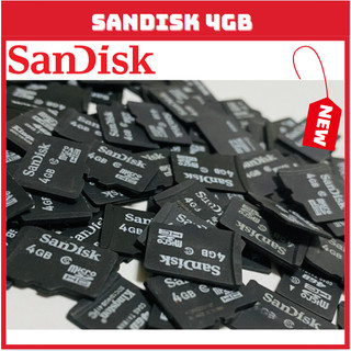 Thẻ nhớ microSD Sandisk 4GB Cho Máy Ảnh Digicam, Điện Thoại Cổ, Loa Nghe Nhạc - Hàng Mới