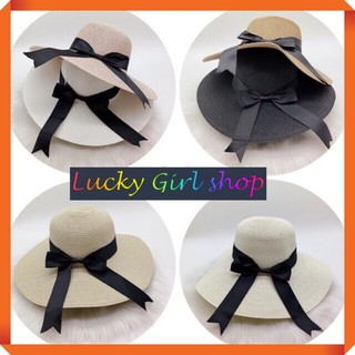 👒 Mũ nón cói nữ thời trang mùa hè nhiều mẫu vành nhỏ, vành trung, vành lớn - Lucky Girl shop NHA TRANG
