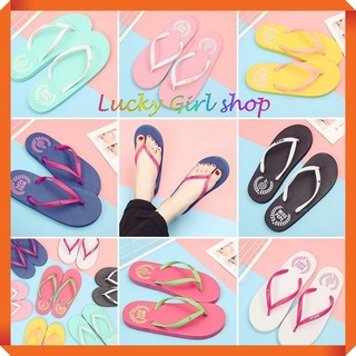 Dép Nữ Xỏ Ngón/ Dép Lào Nữ Thái Hiệu Khỉ Mon-bồ Đế Mềm Size 35-38 Chuẩn Form - Lucky Girl shop NHA TRANG