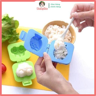 Khuôn làm bánh, làm cơm bento hình dạng đáng yêu kích thích bé ăn ngon miệng