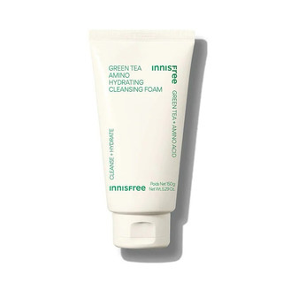 Sữa rửa mặt dưỡng ẩm da từ trà xanh - Innisfree Green Tea Amino Hydrating Cleansing Foam - 150g
