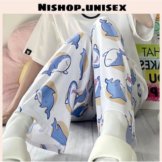 Quần cartoon pant hoạt hình form rộng nam nữ/Quần hoạ tiết hoạt hình