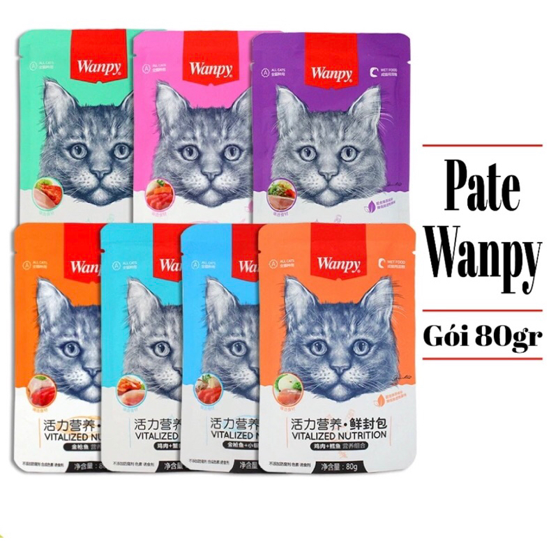 Pate Wanpy Gói 80gr