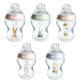 Bình sữa tommee tippee hoạ tiết - pp 260ml - hàng tách set không có box