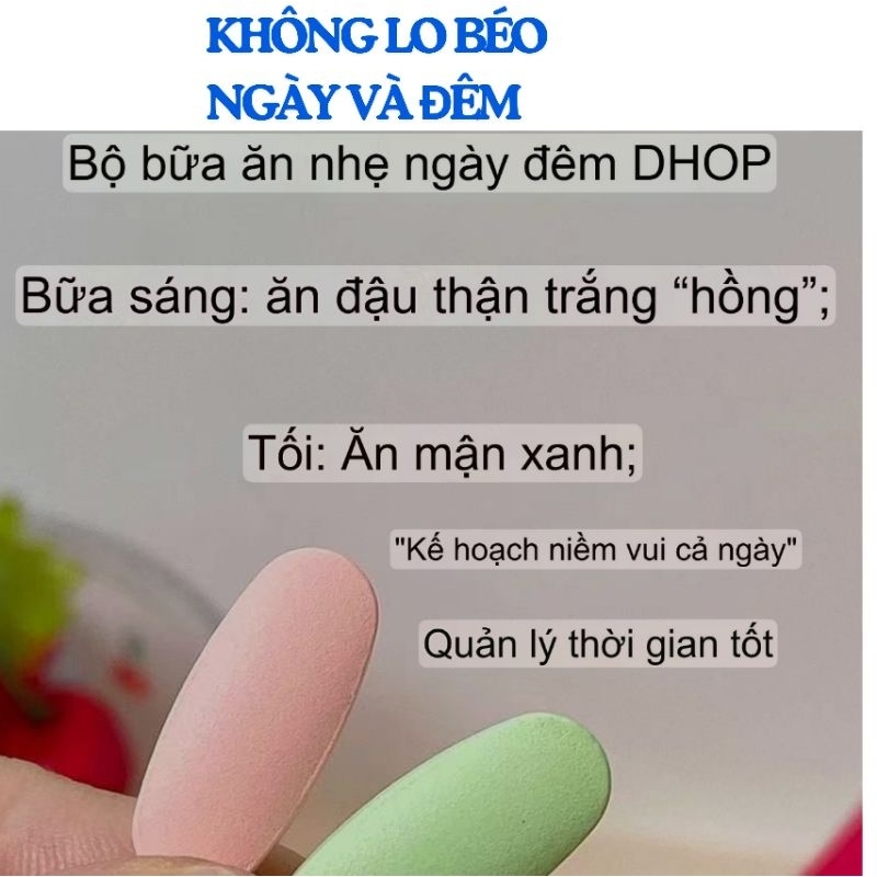 Kẹo Giảm Cân Ngày /Đêm Đậu Trắng Rau Củ Quả ,Mận Lát Đốt Cháy Mỡ,Giảm Táo Bón DHOP ~Giảm carbohydrate Chất Béo Hộp 30v
