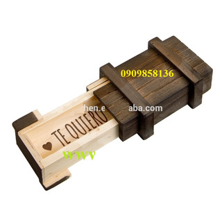 HỘP GỖ BÍ ẨN – Hộp gỗ thần kỳ - ảo thuật sáng tạo - hôp quà tăng bí ân