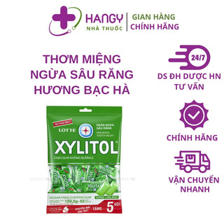 Kẹo Gum Xylitol không đường ngừa sâu răng thơm miệng