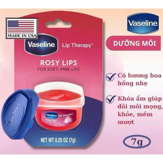 Sáp dưỡng môi hồng Vaselin Lip Therapy Rosy Lips 7g