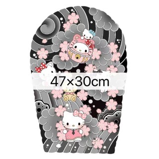  Hình xăm dán full tay màu mẫu mèo hellokitty 30x47 cm dùng được 3-5 ngày 