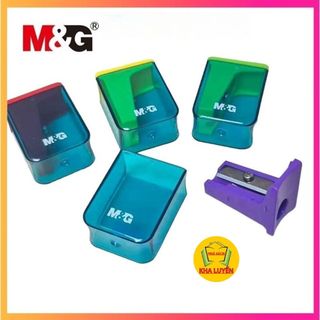 Gọt, chuốt bút chì thùng rác mini m&g aps912c3, sắc bén, nhiều màu sắc, giao màu ngẫu nhiên