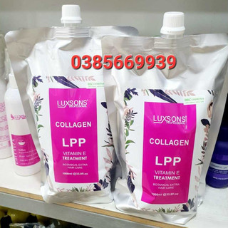 Hấp phục hồi tóc siêu bóng mềm tóc LPP collagen luxsons 1000ml