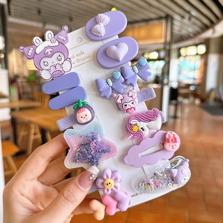 Kẹp tóc sắc màu cho bé gái