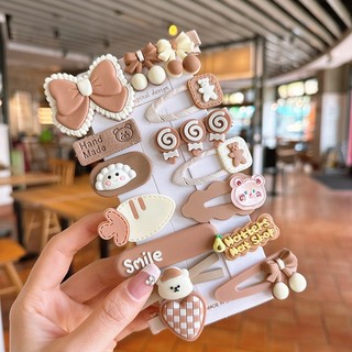 Kẹp tóc sắc màu cho bé gái
