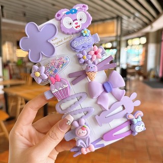 Kẹp tóc sắc màu cho bé gái
