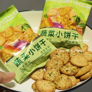 Bánh quy giòn ăn kiêng 9 loại rau củ BiBiZan Gói