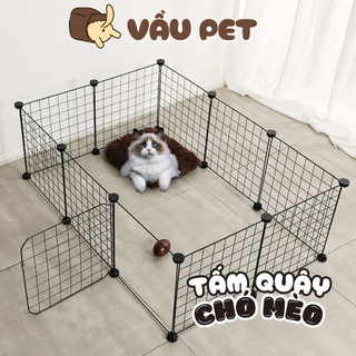 Tấm Lưới Sắt Đa Năng Lắp Ghép Chuồng Quây Chó Mèo