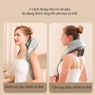máy massage cổ vai gáy 6D