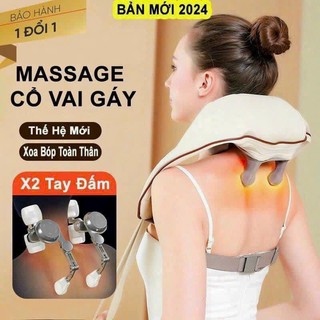 máy massage cổ vai gáy 6D