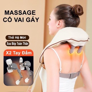 máy massage cổ vai gáy 6D