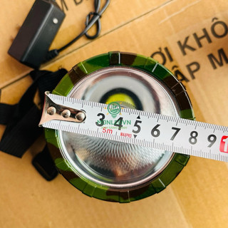 [Choá 8cm] Đèn pin đội đầu lính choá lớn 8cm - A7STAR