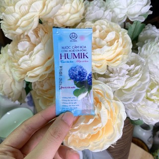NƯỚC DƯỠNG HOA HUMIK GÓI 5ML GIÚP HOA TƯƠI LÂU VÀ NỞ ĐỀU RỰC RỠ PHA CÙNG 0.5 LÍT NƯỚC