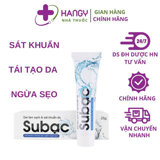 Kem Su Bạc Gel Ngăn ngừa Sẹo, Làm sạch, Sát khuẩn da, Tái tạo da  [Chính Hãng]