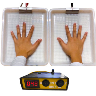 Máy chữa mồ hôi tay chân IONTIMER 12, máy điện ion khử mồ hôi, pin sử dụng lên đến 20 lần ngâm