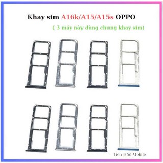 Khay sim oppo a16k/a15/a15s