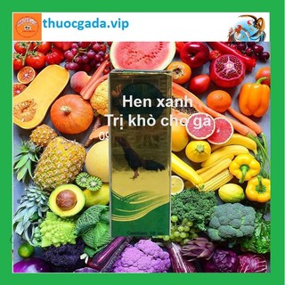 Hên xanh dinh dưỡng cho gà khò