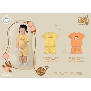 bộ cộc tay chaang cho bé từ 6 -21kg