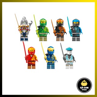 [ Tách set Minifigures ] Nhân vật trong NinjaGo Dojo Temple và Evo
