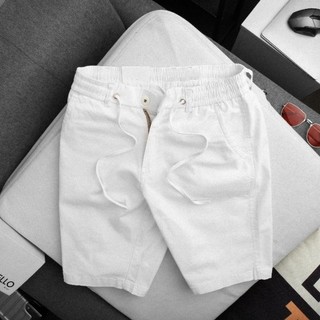 Quần short kaki nam lưng thun chất vải kaki thun co giãn dày dặn Mềm Mịn cao cấp