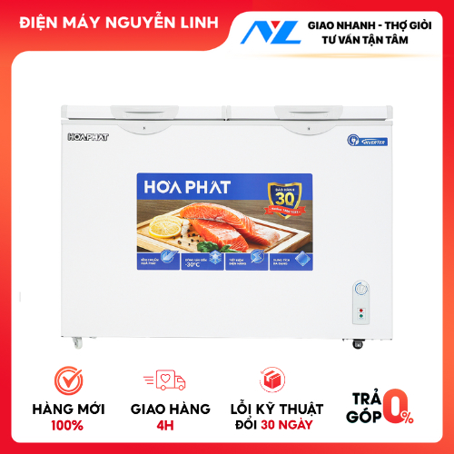 HPF BD8271 - Tủ đông mát Hòa Phát Inverter 271 Lít HPF BD8271 Làm lạnh trực tiếp, Dàn lạnh Đồng - gi
