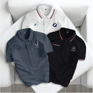 Áo polo Mercedes - BMW - Vinfast Chính Hãng - Áo polo cao cấp có cổ sang trọng, cotton thoáng mát, không xù lông