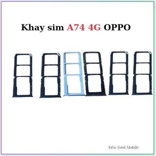 Khay sim oppo a74 4g,thay thế