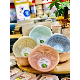 Rổ nhựa 23cm, 30cm,35cm cao cấp yoko inochi nhật bản nhựa cao cấp chắc chắn