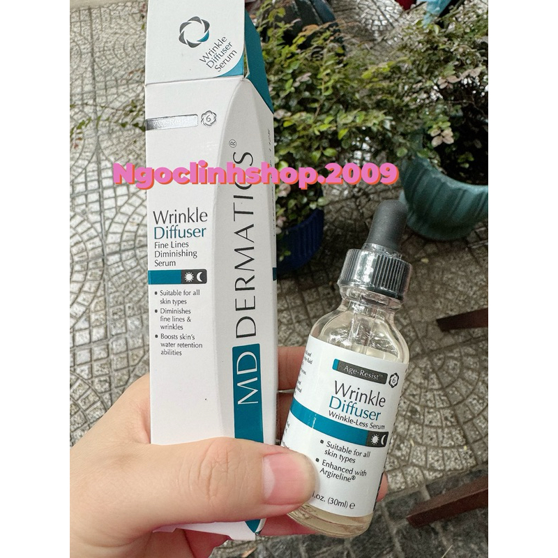 Tinh chất xóa nhăn MD Dermatics Wrinkle Diffuser Serum