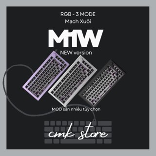 KIT Bàn phím cơ Monsgeek M1 |  M1W V3 Cập Nhật Mới - Build sẵn nhiều tùy chọn kit mod sẵn hoặc kèm Switch