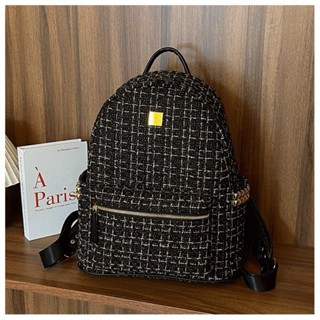  Balo thời trang đi học đi du lịch kim tuyến size 40 vừa sách vở A4 màu đen trắng  vừa laptop mới nhất - BL031 