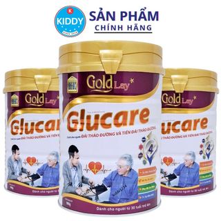 Sữa tiểu đường Goldlay Glucare 900g dành cho người tiểu đường và tiền tiểu đường (date luôn mới)