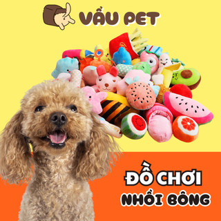 Đồ Chơi Cho Chó Nhồi Bông - Đồ Chơi Chó Mèo Giảm Stress Chống Ngứa Răng