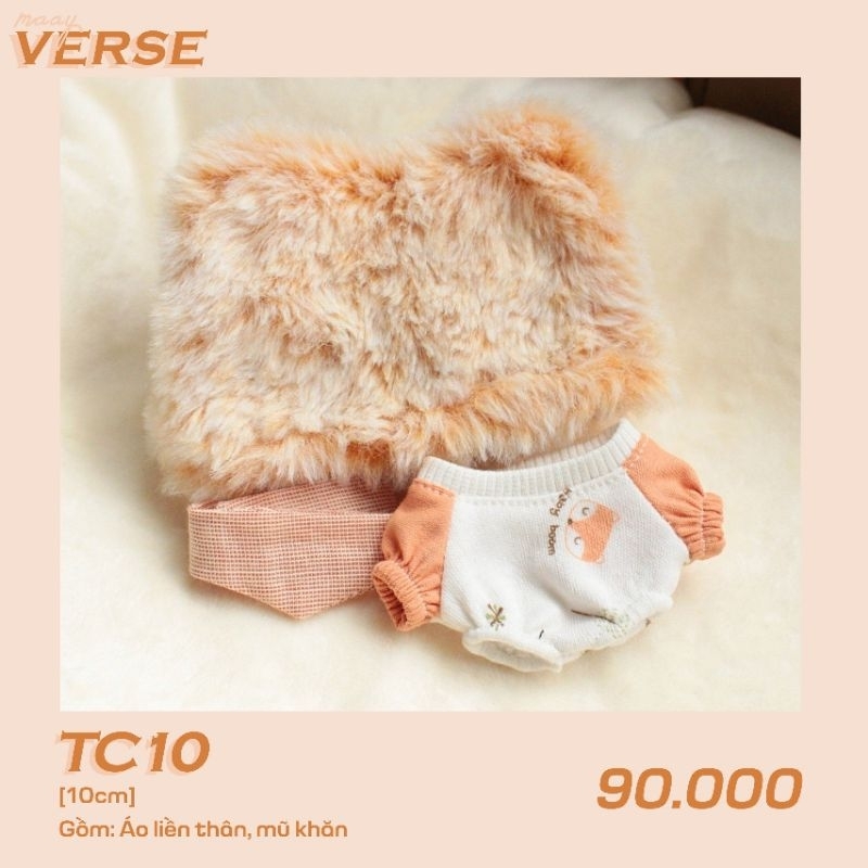 [10cm] Set quần áo cho doll 10cm - TC10