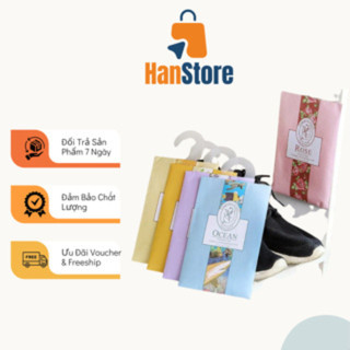 Túi Thơm Thảo Mộc T1 Tinh Dầu Tự Nhiên Treo Phòng Ngủ Gói Thơm Mini Để Tủ Quần Áo Và Móc Treo Tiện Lợi HAN